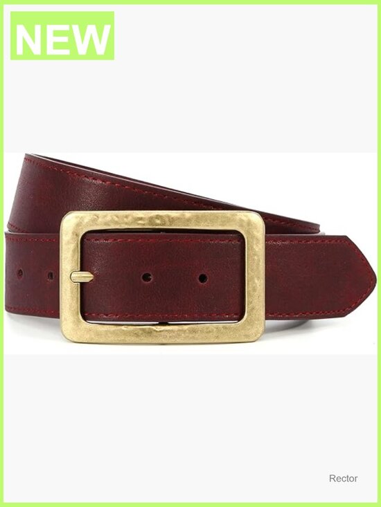 Wide Faux Leather Women\'s Belt with Vintage Buckle for Dresses and Jeans main image 6